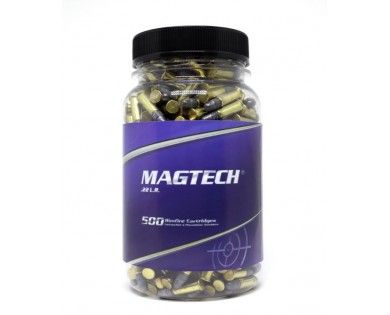 Boite de 500 munitions Magtech 22LR 40 grains 2.59g 