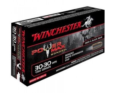 Munitions Winchester Power Max Bonded 30-30 150 Gr 