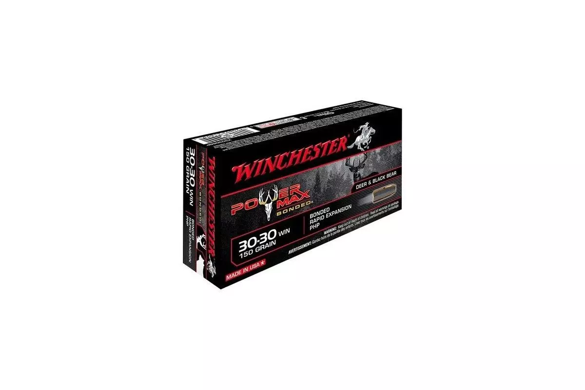 Munitions Winchester Power Max Bonded 30-30 150 Gr 