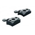 Lot de 2 embases Leupold Quick Release QR pour Browning Abolt 3 