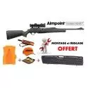 Pack Battue Carabine Browning BAR MK3 COMPO HC Black Brown Fileté 14x100 + Aimpoint H34S 