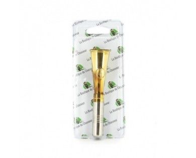 Corne cuivre sanglier de 12 cm 