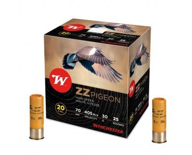 Winchester ZZ pigeon High-Velocity 20/70 30g N°5,5 / 7,5 