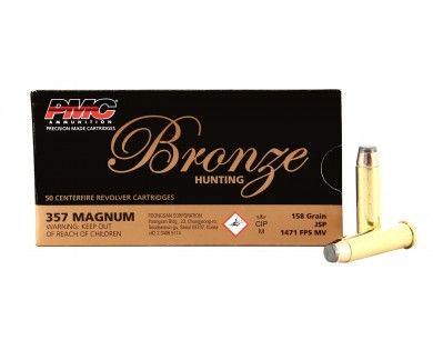 PMC 357 Magnum 158gr JSP 