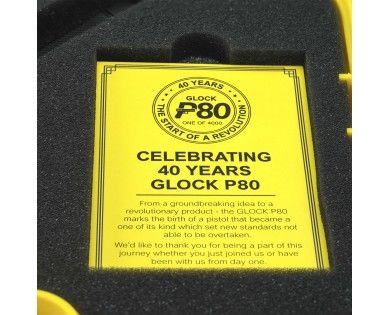 Montre GLOCK Chrono Limited Edition 40e Anniversaire Glock P80 