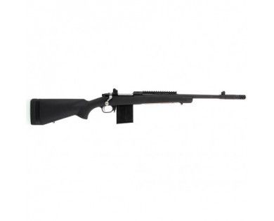 Carabine Ruger M77 SCOUT Synthétique 46cm + cache flamme noir Calibre 308 Win 