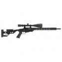 Carabine a verrou Ruger précision rimfire crosse chassis 10 coups + Lunette 6-24x50 