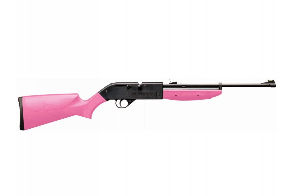Carabine Crosman Pumpmaster 760 rose calibre 4.5 mm plombs et billes d'acier 8 Joules Carabine Crosman Pumpmaster 760 rose calibre 4.5 mm plombs et billes d'acier 8 Joules
