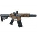 Carabine Crosman Bushmaster MPW Full Auto CO2 calibre 4.5 BB 3 Joules + viseur point rouge 