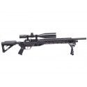 Carabine Crosman Benjamin Armada PCP calibre 5.5 mm 19.9 Joules + lunette 4-16x50 + bipied 