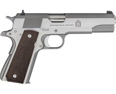 Pistolet SPRINGFIELD Armory 1911 MIL-SPEC 5" Cal.45ACP Inox 