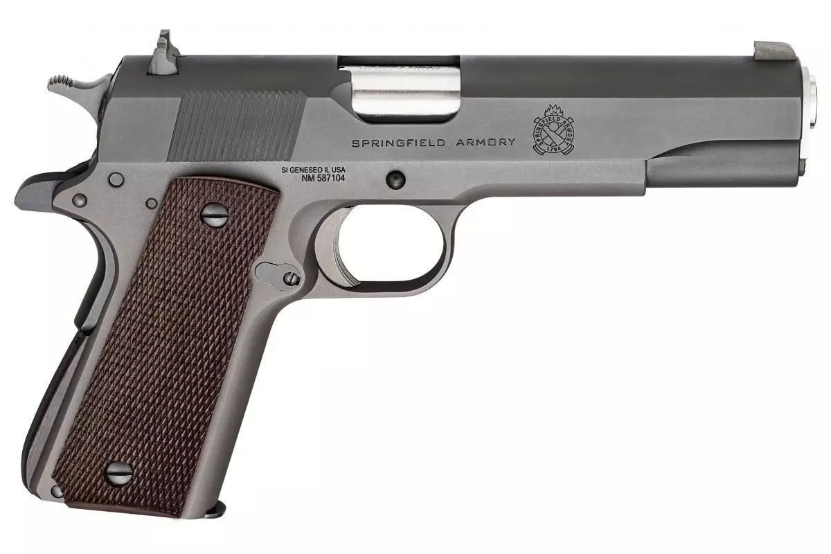 Pistolet SPRINGFIELD Armory 1911 MIL-SPEC 5" Cal.45ACP Noir 