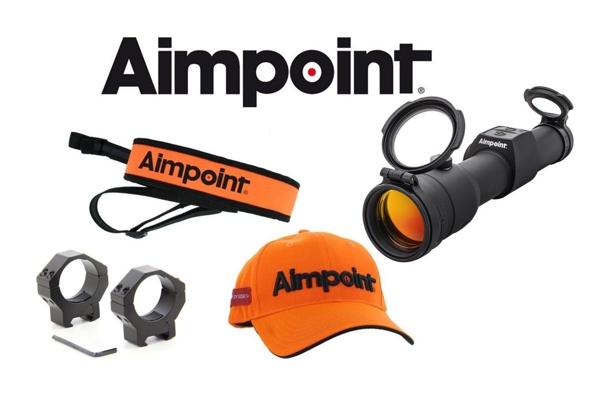 Aimpoint H34S Hunter Point Rouge + Colliers Offerts