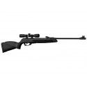 Carabine Gamo Black Shadow Combo synthétique calibre 4.5 mm 14 Joules + lunette 4x32 + plombs Pro Magnum 