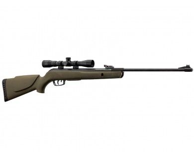 Carabine Gamo Big Cat 1000E Barricade synthétique calibre 4.5 mm 19.9 Joules + lunette 4x32 