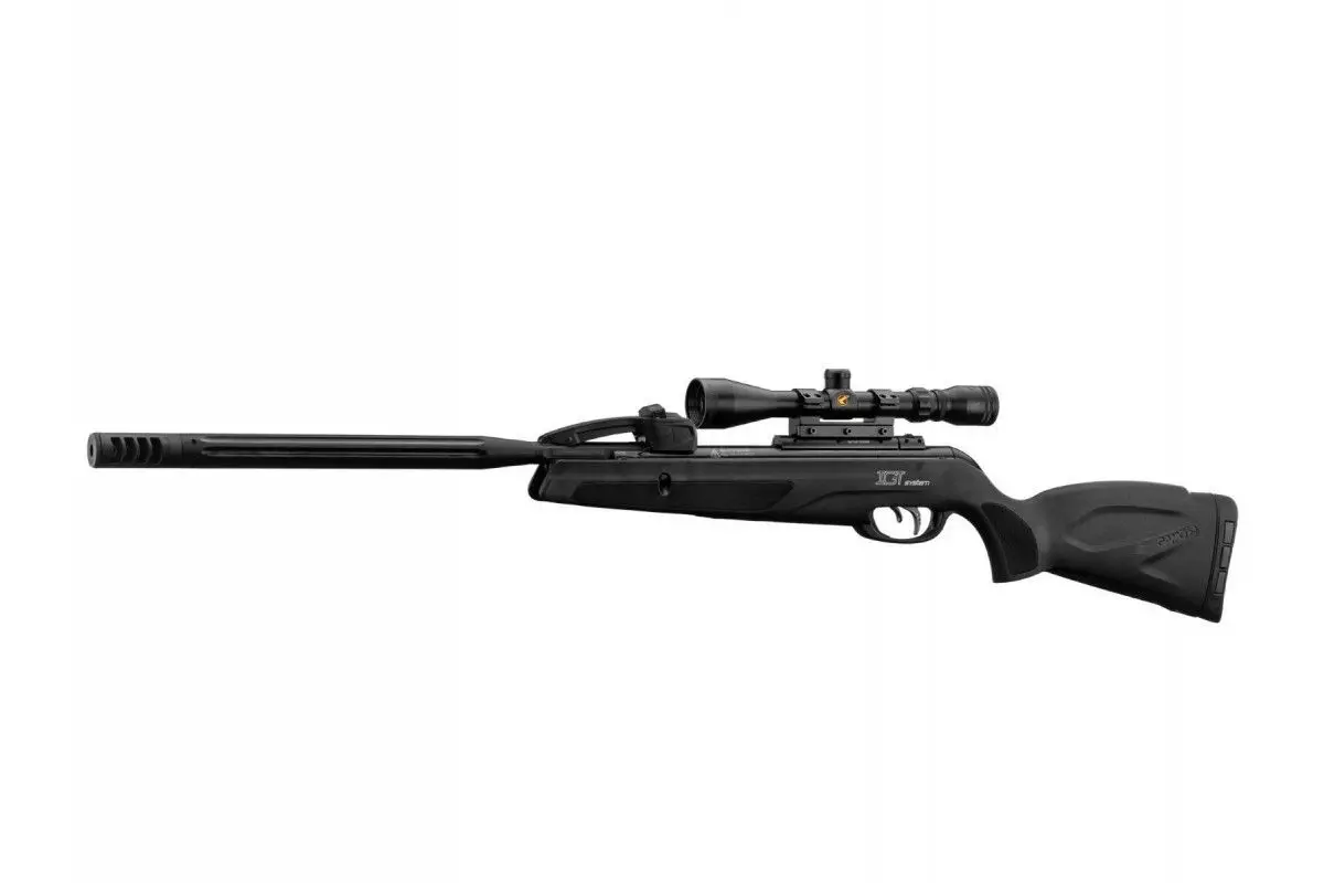 Carabine Gamo Black 10x Maxxim IGT synthétique à répétition 10 coups calibre 4.5 mm 29 Joules + lunette 3-9x40 