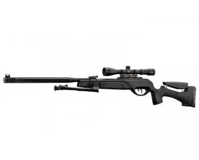 Carabine Gamo HPA Maxxim IGT synthétique calibre 4.5 mm 19.9 Joules + lunette 3-9x40 + bipied 