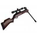 Carabine Gamo Fast Shot 10x IGT bois à répétition 10 coups calibre 4.5 mm 19,9 Joules + lunette 4x32 