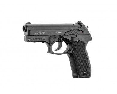Pistolet Gamo PT80 CO2 noir calibre 4.5 mm diabolo 3,9 Joules 