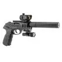 Pistolet Gamo P 25 Tactical CO2 noir calibre 4.5 mm diabolo 3,9 Joules 