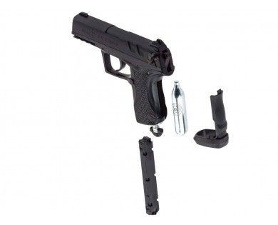 Pistolet Gamo C 15 noir calibre 4.5 mm diabolo/BBs 3,5 Joules 