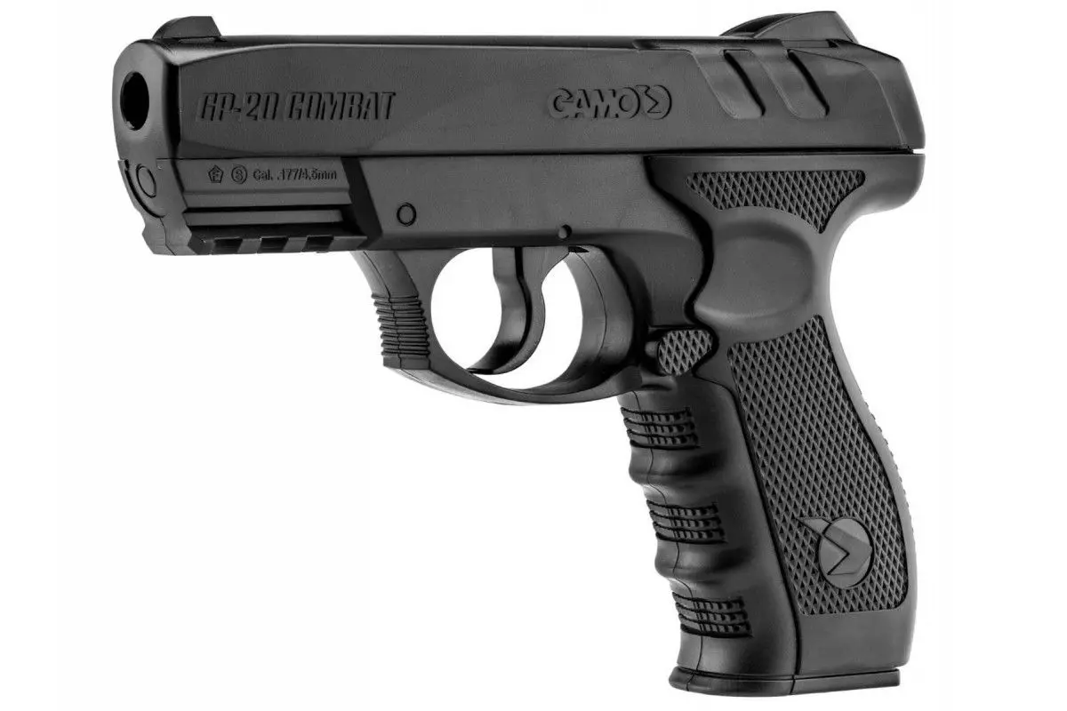 Pistolet Gamo GP 20 CO2 noir calibre 4.5 mm BBs 3,6 Joules 