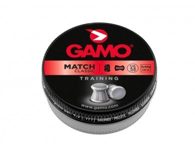 Boîte de 500 plombs Gamo Match Classic calibre 4.5 mm diabolos 