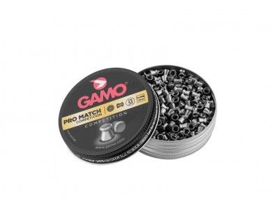 Boîte de 500 plombs Gamo Pro Match Competition calibre 4.5 mm diabolos 