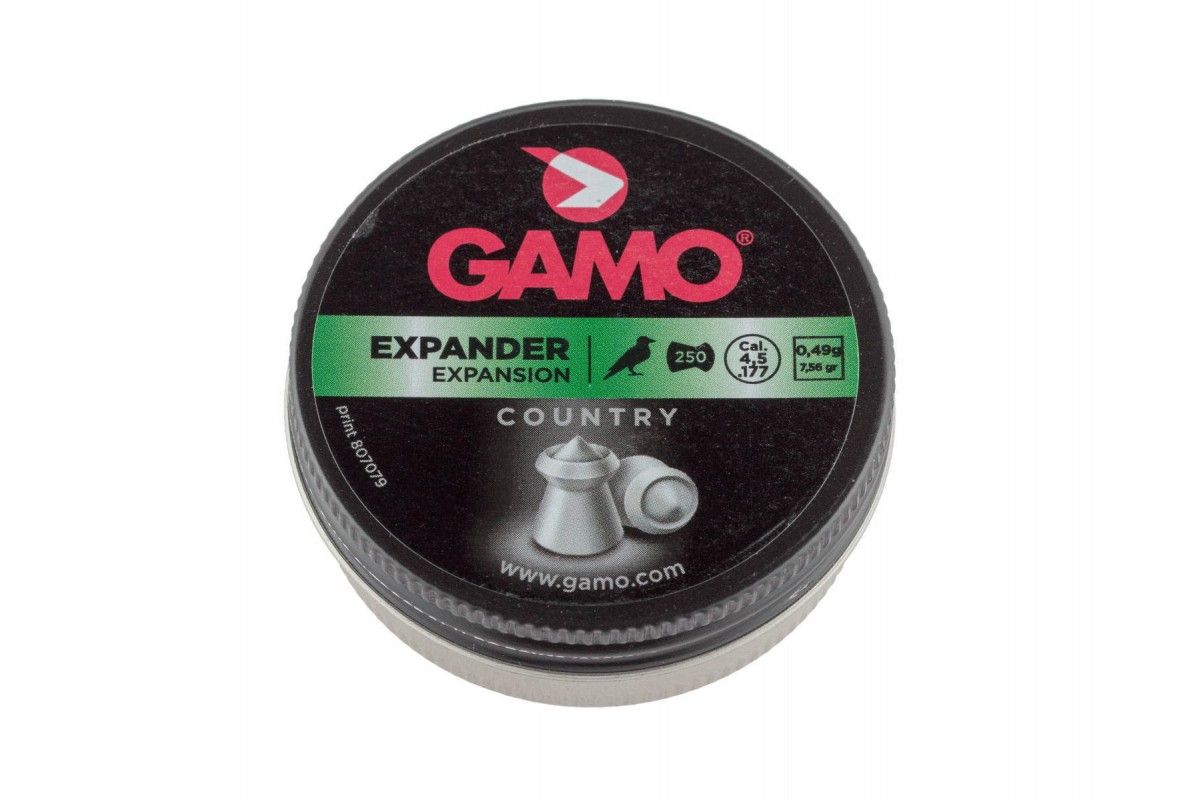 Boîte de 250 plombs Gamo Expander Expansion calibre 4.5 mm diabolos Boîte de 250 plombs Gamo Expander Expansion calibre 4.5 mm diabolos