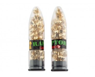 Lot de 100 plombs Gamo PBA Raptor calibre 4.5 mm diabolos 