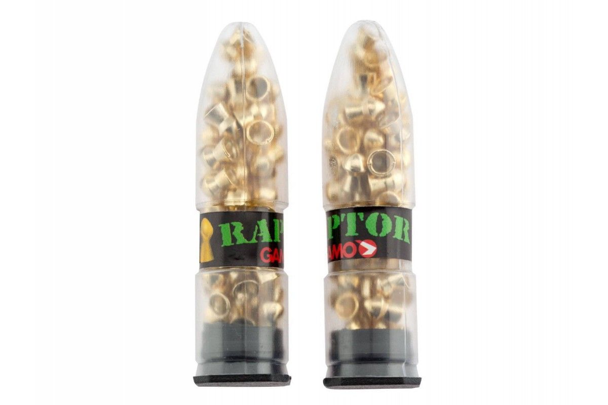 Lot de 100 plombs Gamo PBA Raptor calibre 4.5 mm diabolos Lot de 100 plombs Gamo PBA Raptor calibre 4.5 mm diabolos
