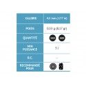 Boîte de 500 plombs Gamo Round Fun calibre 4.5 mm BBs 