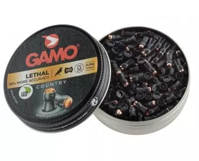 Boîte de 100 plombs Gamo Lethal calibre 4.5 mm diabolos 