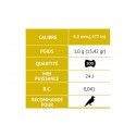 Boîte de 200 plombs Gamo G-Hammer Power calibre 4.5 mm diabolos 