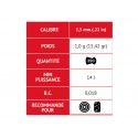 Boîte de 250 plombs Gamo Match Classic calibre 5.5 mm diabolos 