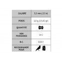 Boîte de 250 plombs Gamo Pro Magnum Penetration calibre 5.5 mm diabolos 