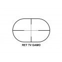 Lunette Gamo 4x20 TV/WA + colliers 