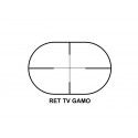 Lunette Gamo 4x28 TV + colliers 
