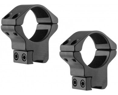 Colliers Gamo 25,4 mm fixes alu BH 10 pour rail de 11 mm 
