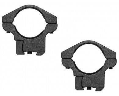 Colliers Gamo 30 mm fixes alu BH 15 pour rail de 11 mm 