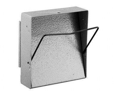 Porte-Cible conique métallique pour carton 14x14cm BO Manufacture
