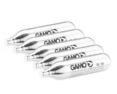 Pack de 5 capsules de CO2 Gamo 
