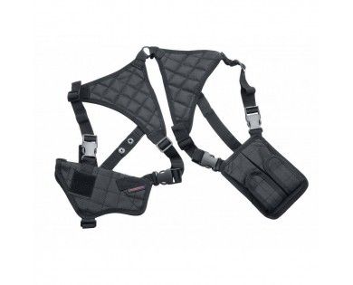 Holster d'épaule Umarex grand pistolet (GPDA 9) + 2 porte-chargeurs 