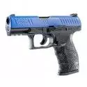 Pistolet de défense Umarex Walther PPQ M2 T4E bleu calibre 43 - 5 joules 