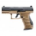 Pistolet de défense Umarex Walther PPQ M2 T4E FDE calibre 43 - 5 joules 