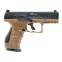 Pistolet de défense Umarex Walther PPQ M2 T4E FDE calibre 43 - 5 joules 