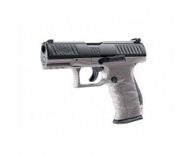 Pistolet de défense Umarex Walther PPQ M2 T4E Tungsten Gray calibre 43 - 5 joules 