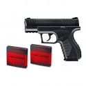 Pistolet Umarex XBG calibre 4.5 mm BBs 3 Joules + 10 capsules CO2 