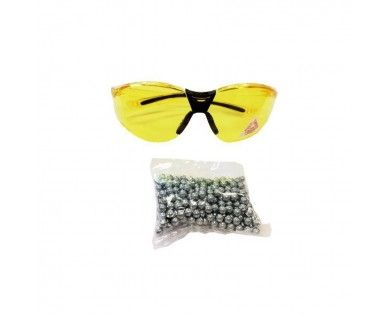 Pistolet Umarex Beretta Elite 2 calibre 4.5 mm BBs 3 Joules + lunettes de protection + 250 BBs 