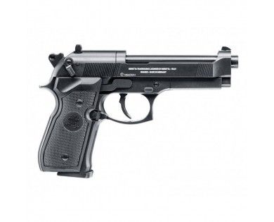 Pistolet Umarex Beretta M92 FS calibre 4.5 mm diabolo 3,5 Joules + 2 barillets + mallette 